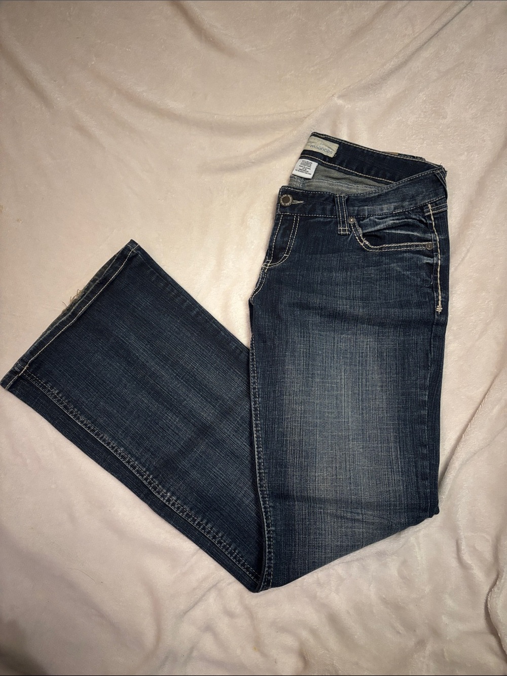 Maurices Dark Blue Bootcut Jeans
